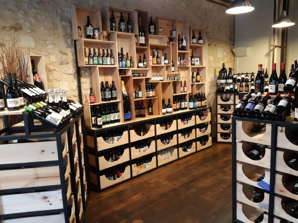 Wine and beer shop, selection for restaurant